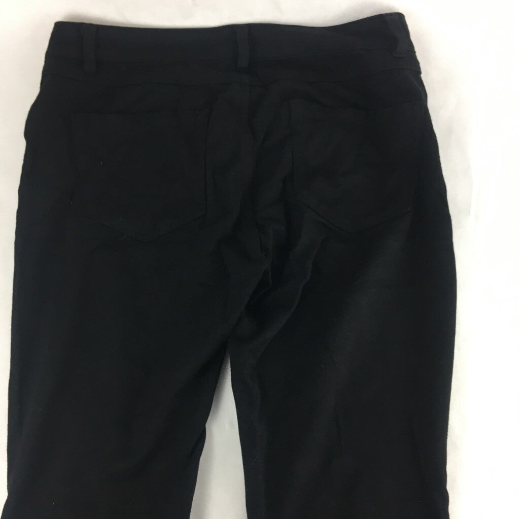 Pripe Womens Skinny Slim Pants Black Low Rise Zipper Fly Pockets Stretch S
