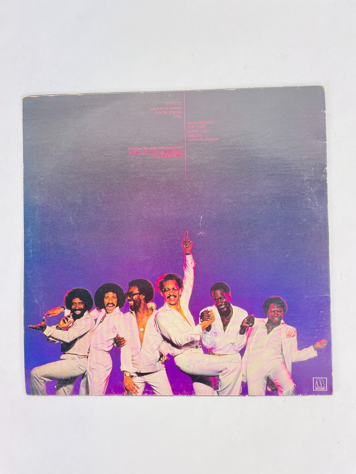 Commodores Midnight Magic Vinyl Record