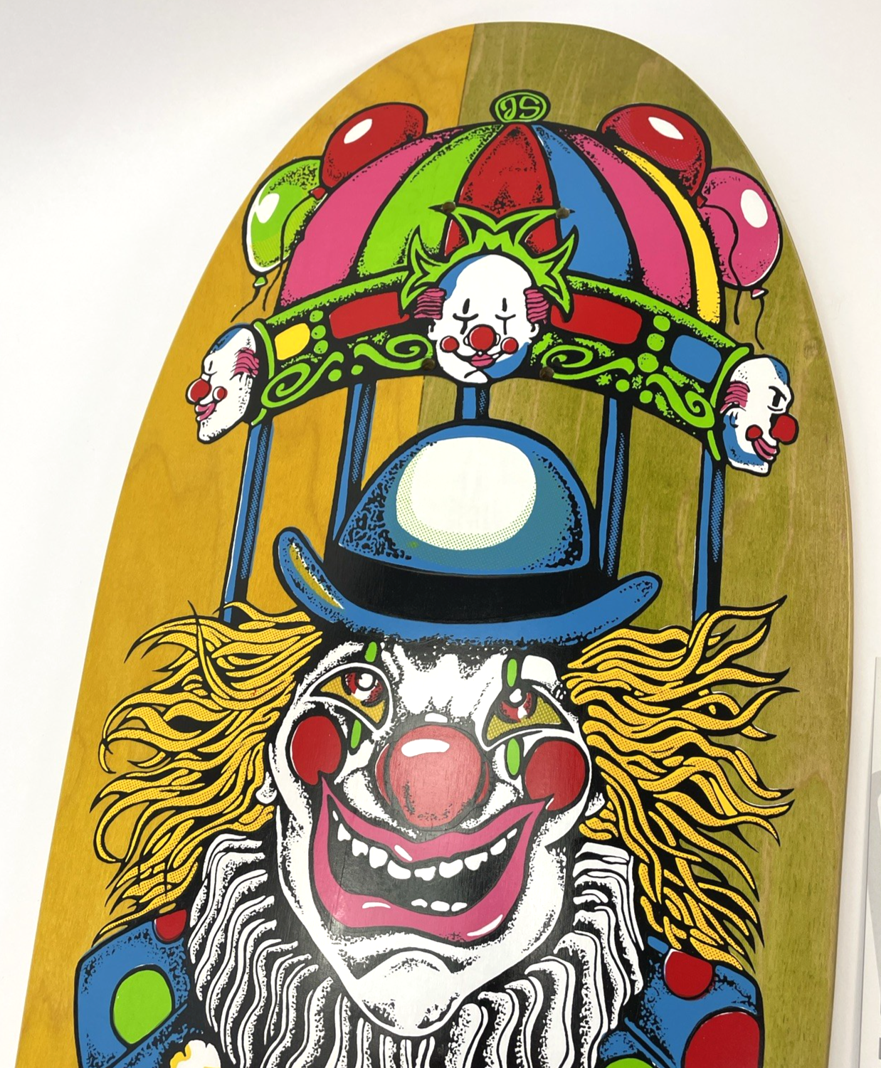 John Schultes A Series Clown H-Street Skateboard Deck Limited Edition #06 of 136