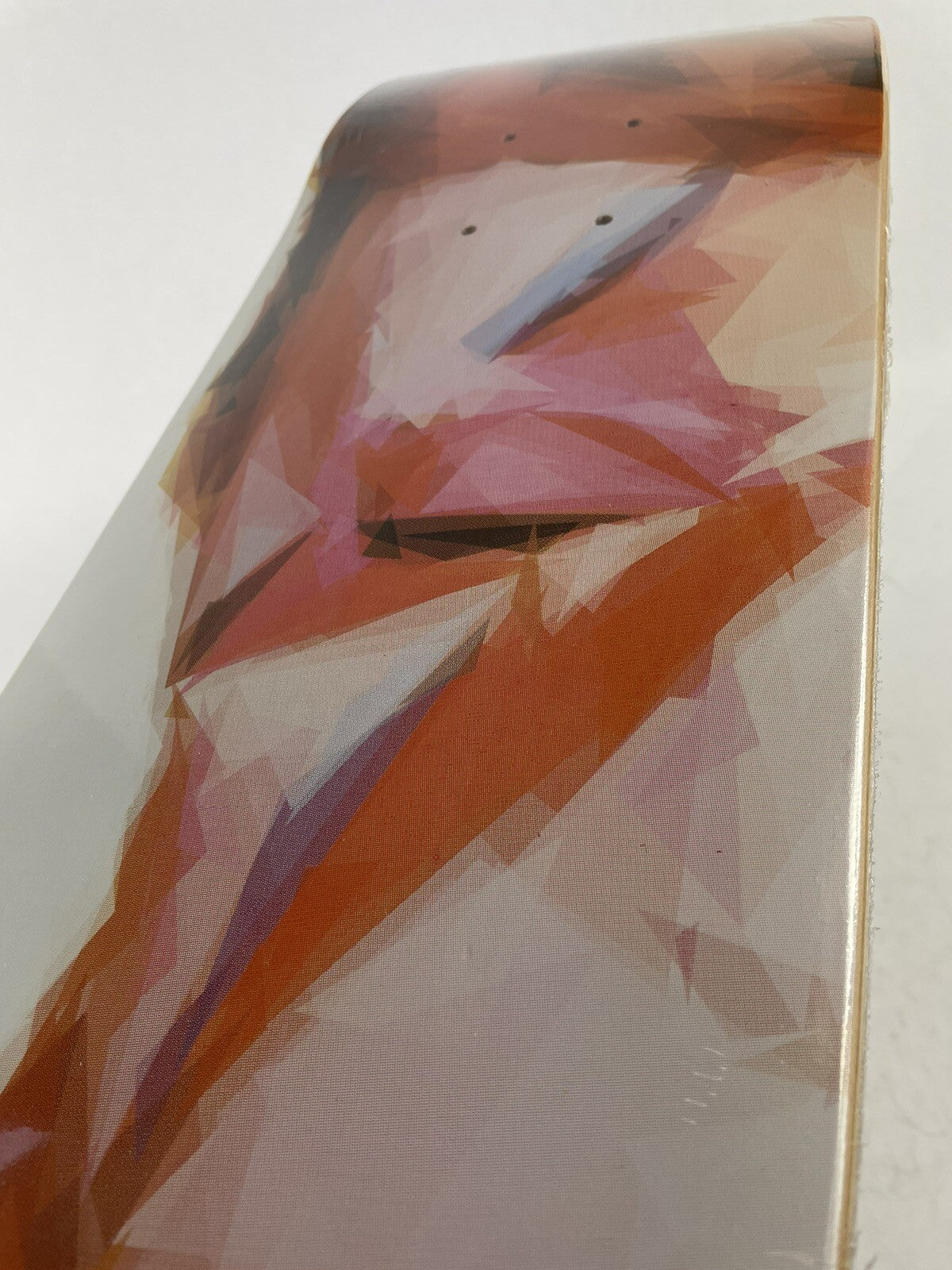 Rare new 7.75-inch David Bowie art skateboard deck with collectible graphic on durable 7-ply maple construction.