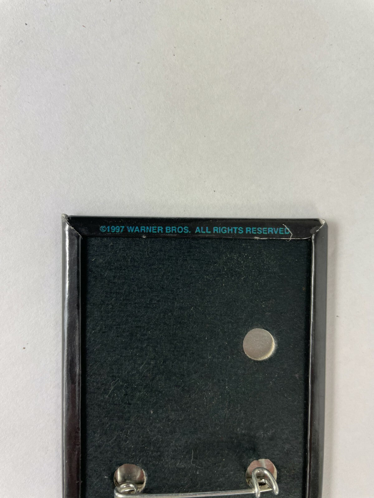 Warner Bros Shaq Steel Movie Film Button Fast Shipping Must See