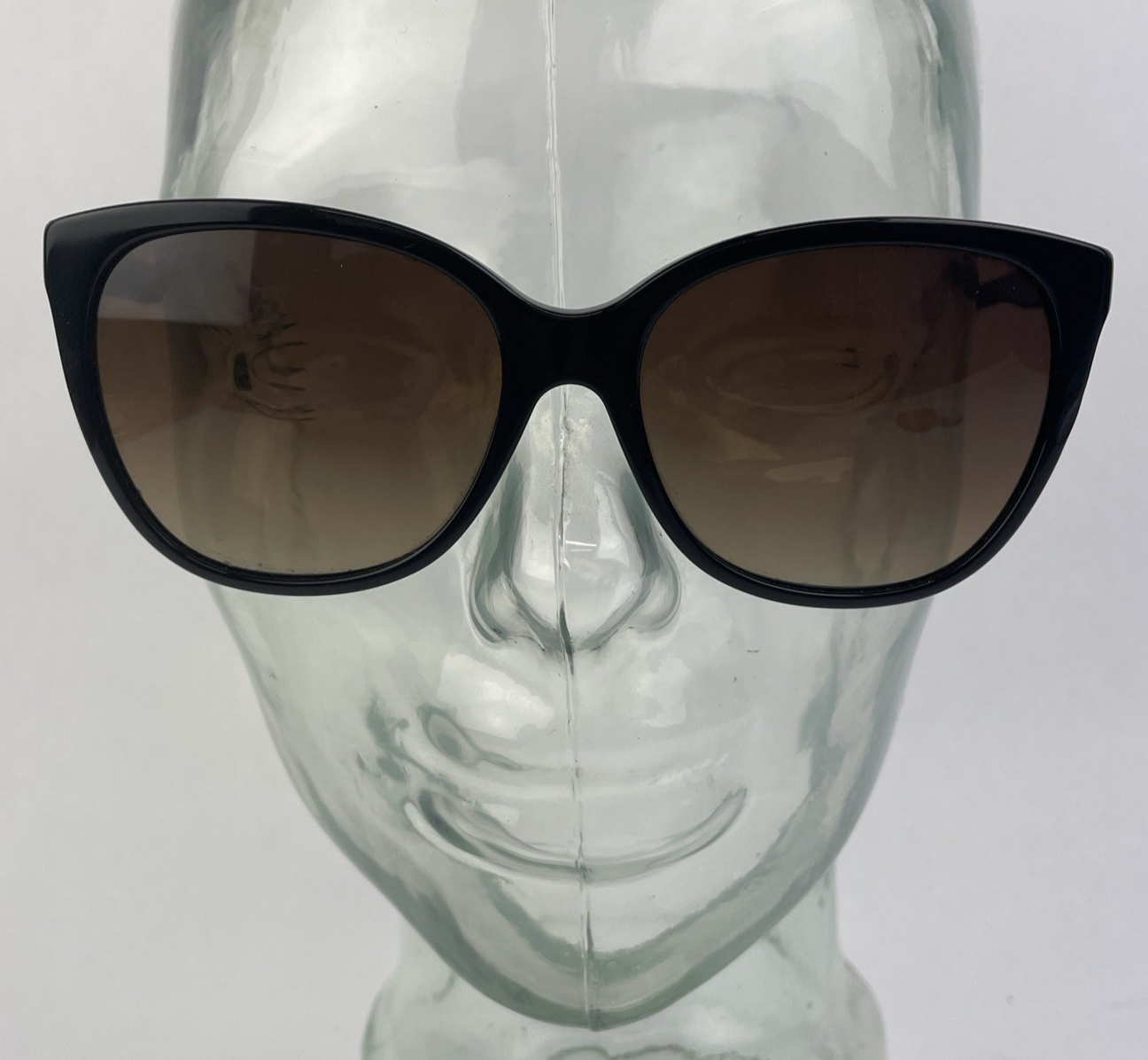 Versace Mod. 4281 GB 1/13 57 17 140 3N Black Frame Brown Lens Sunglasses Italy