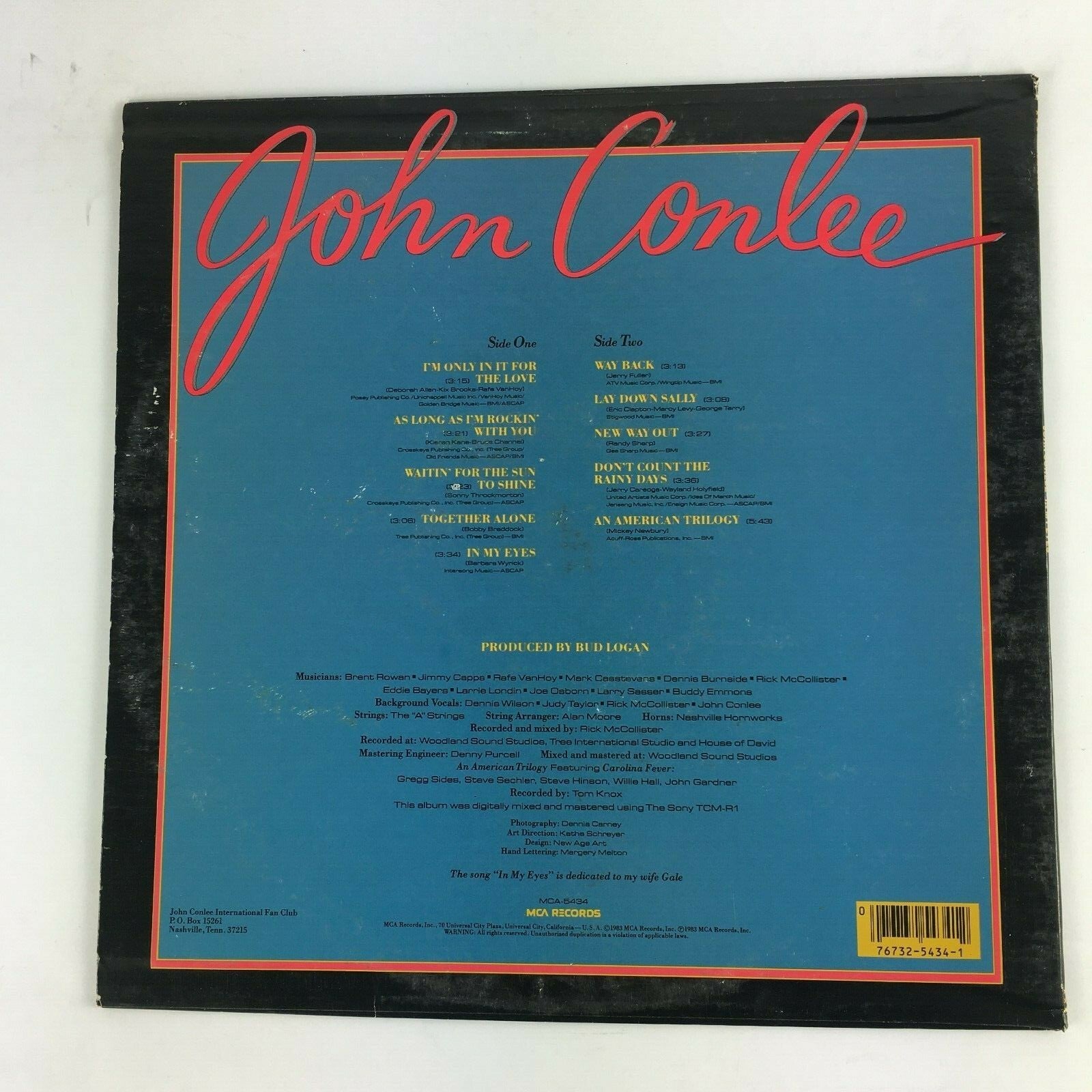 John Conlee:In My Eyes