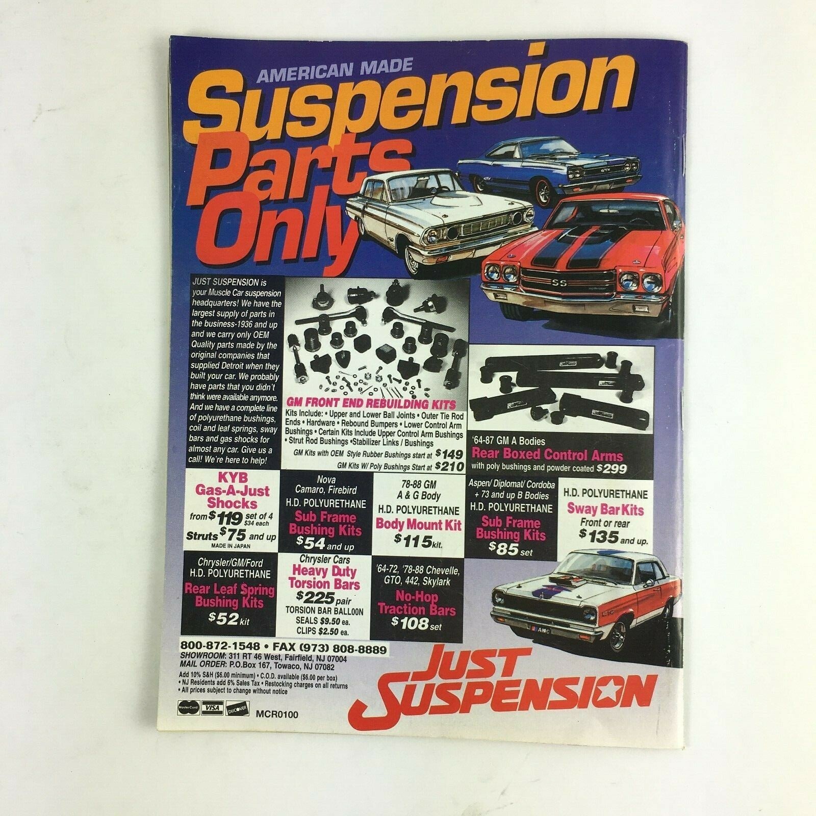 January 2000 Muscle Car Magazine Factory Freakes Mystery Power steering Fix