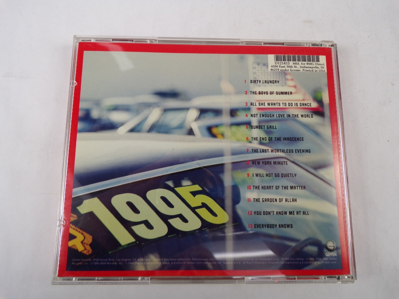 Don Henley Actual Miles Henleys Greatest Hits Dirty Launday Sunset Grill CD#57