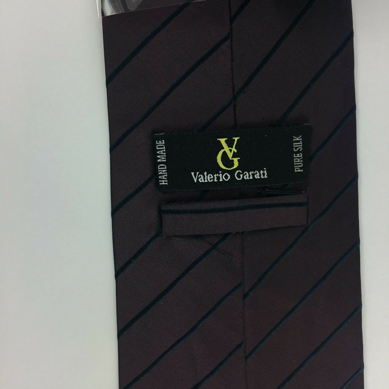 Genuine Valerio Garati Silk Handmade Stylish Formal/Casual Tie Multi Coloured
