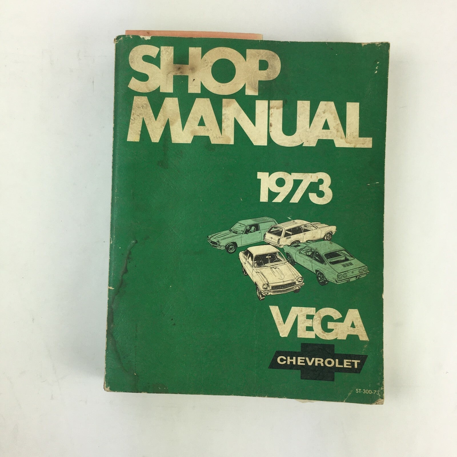 1973 Chevrolet Vega Factory Shop Manual 