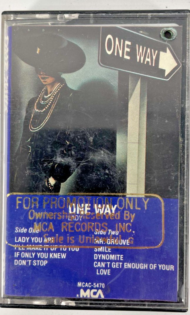 One Way Lady You Are I'll Make It Up To You If Oly You Knew Don't Stop #Cassette