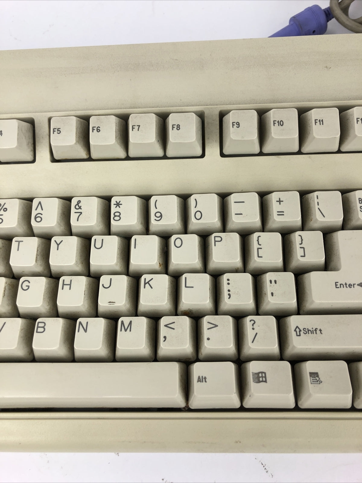 Rare Vintage Key Tronic E03601MSESPEC-C Wired 6 Pin Keyboard 