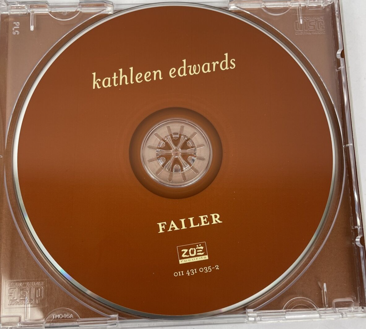 Kathleen Edwards : FAILER Digital Audio CD (2003) ZOE Records 10 Tracks -    DEF