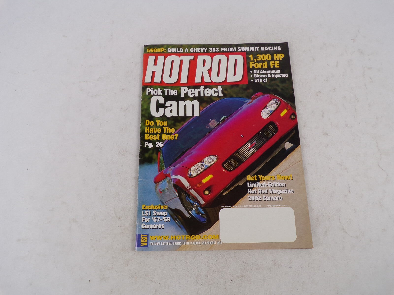 September 2002 Hot Rod Pick The Perfect Cam Do You Have The Best One? Exclusive: