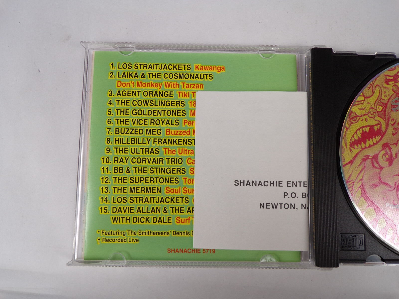 Attack Of The New Killer Surd Guitars CD #21