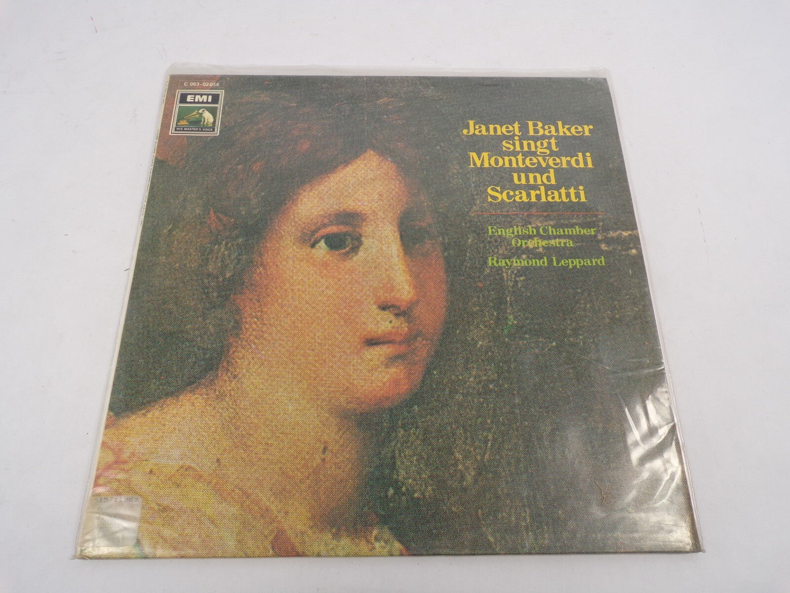 Janet Baker Singt Monteverdi Und Scarlatti English Chamber Orchestra Raymond Lep