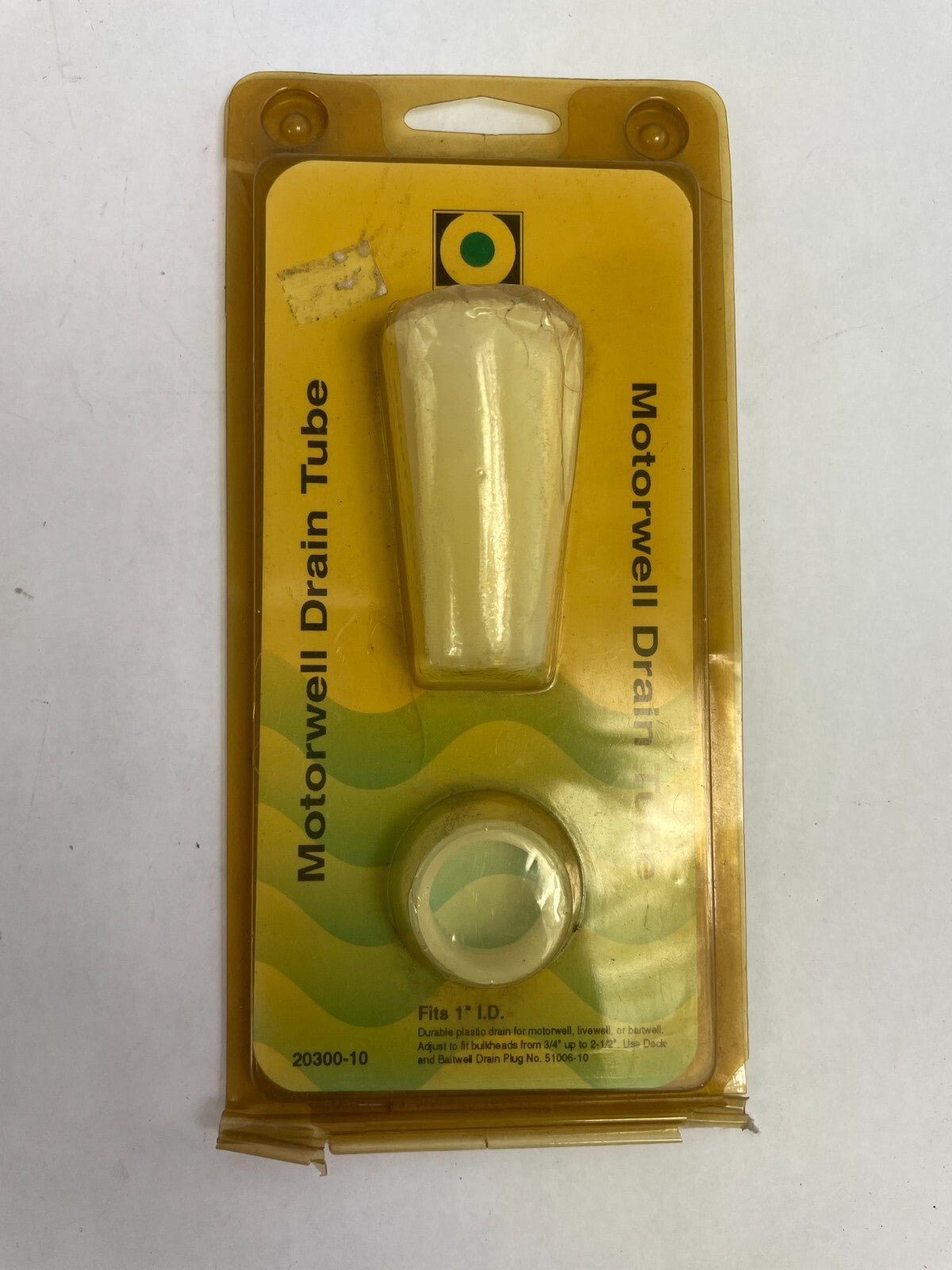 Moeller Motorwell Drain Tube Durable Plastic Drain Live well Baitwell