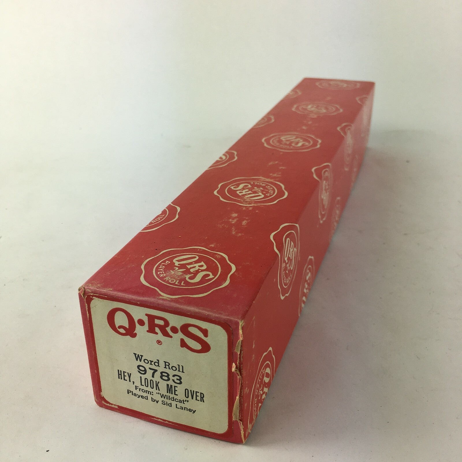 Q.R.S Player Roll Word Roll 9783 Hey, Look Me Over Wildcat Played by Sid Laney