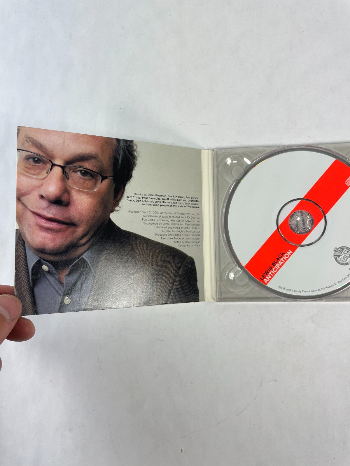 Lewis Black comedy CD Anticipation This Moment My Virginity Xmas Golfers Chanukah collectible disc number 53