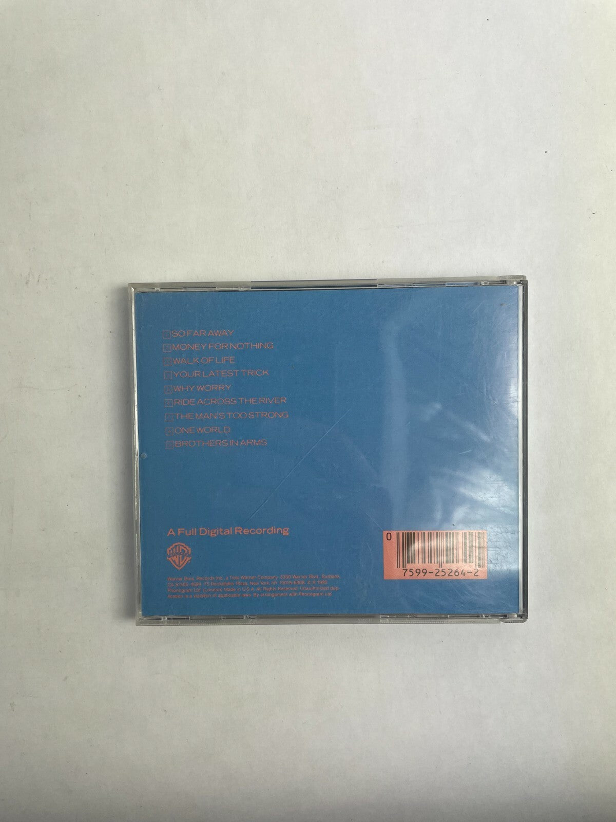 Dire Straits Brothers In Arms A Full Digital Recording CD Q2
