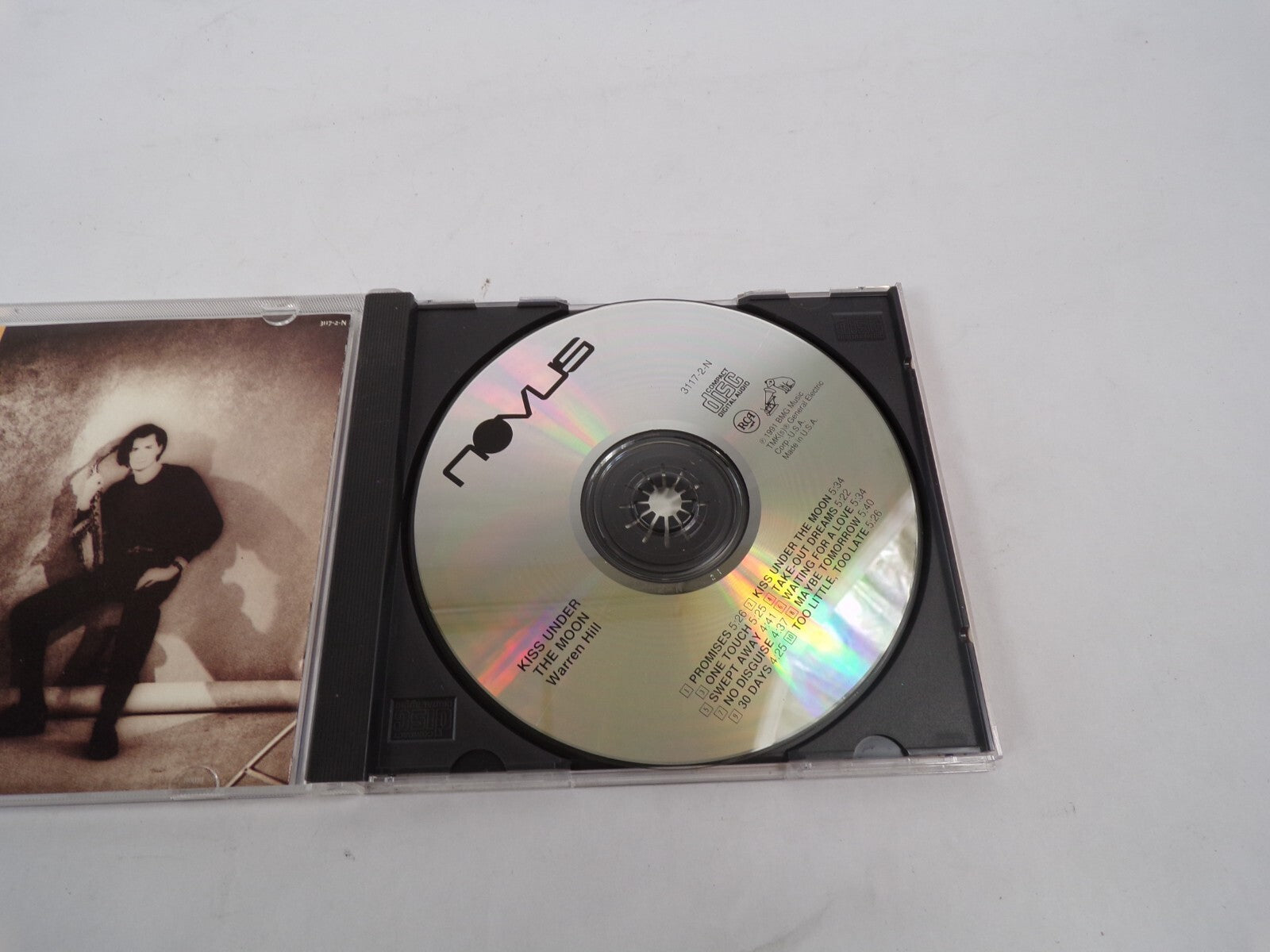 Warren Hill Kiss Under The Moon Promises One Touch Swept Away No Disguise #CD29