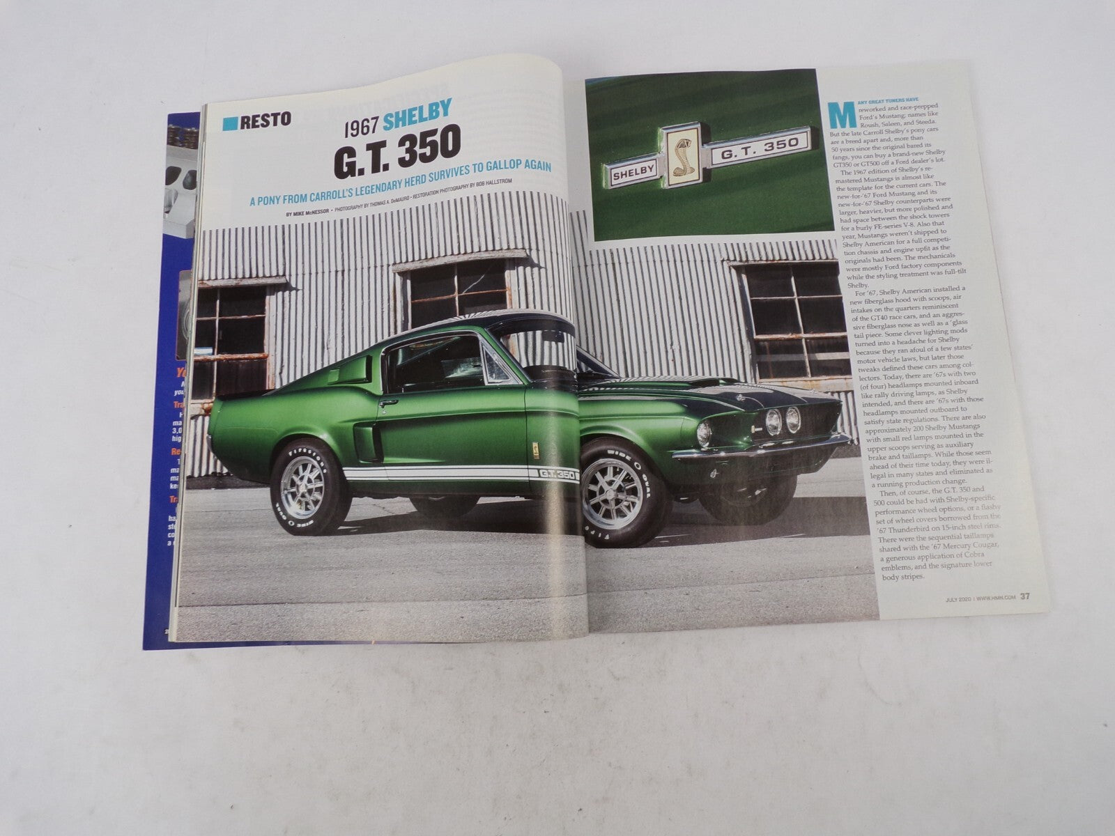 July 2020 Hemmings Muscle Machines Magazine Dream Big & Roll Yer Own! The Phanto