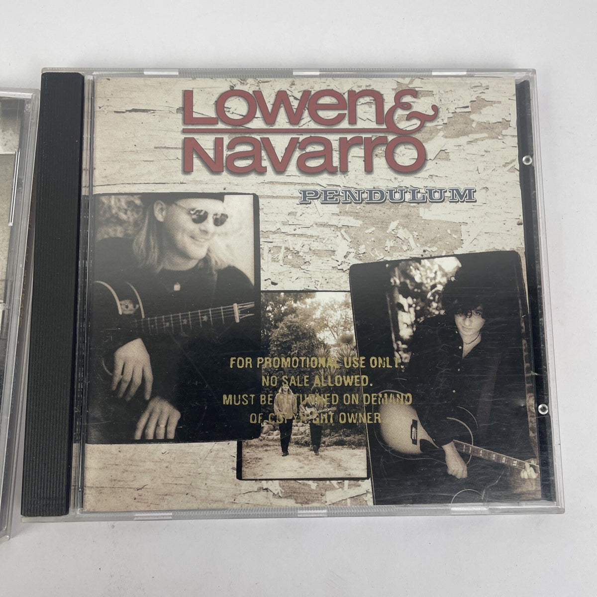 2 x Lowen & Navarro Digital Audio CD Lot 0 Scratch at the Door 98 + Pendulum 95