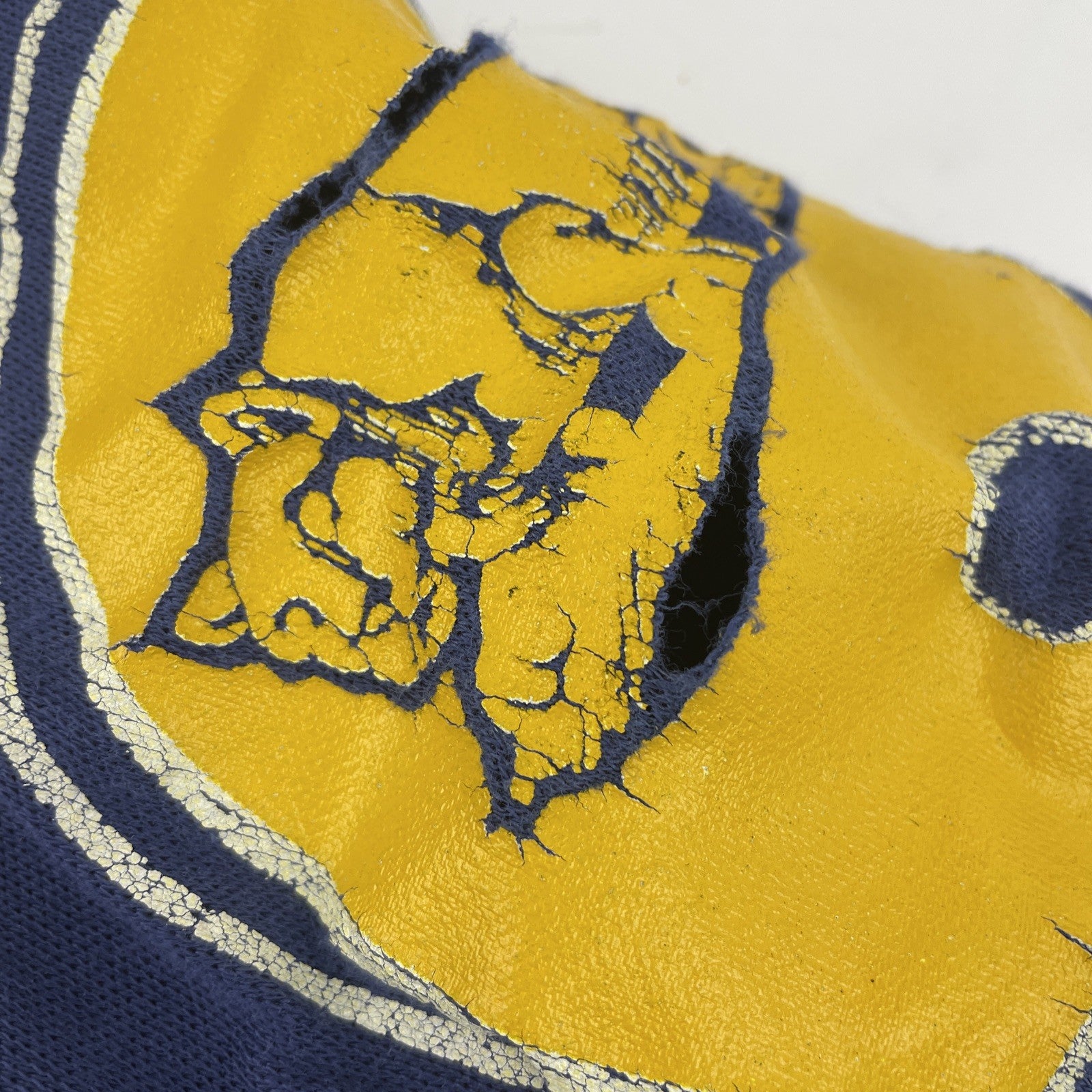 Vintage 70’s Penn State University Nittany Lions Football T Shirt Sz M Well Worn