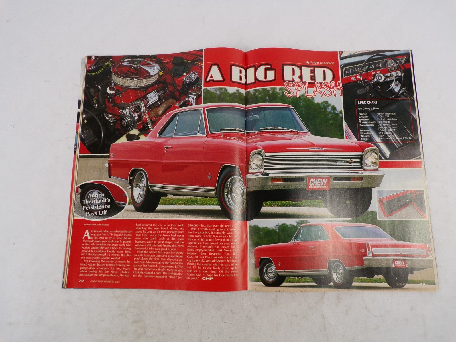 December 1999 Chevy High Performance Induction! Top Ten Chevys Of '99 Hot New