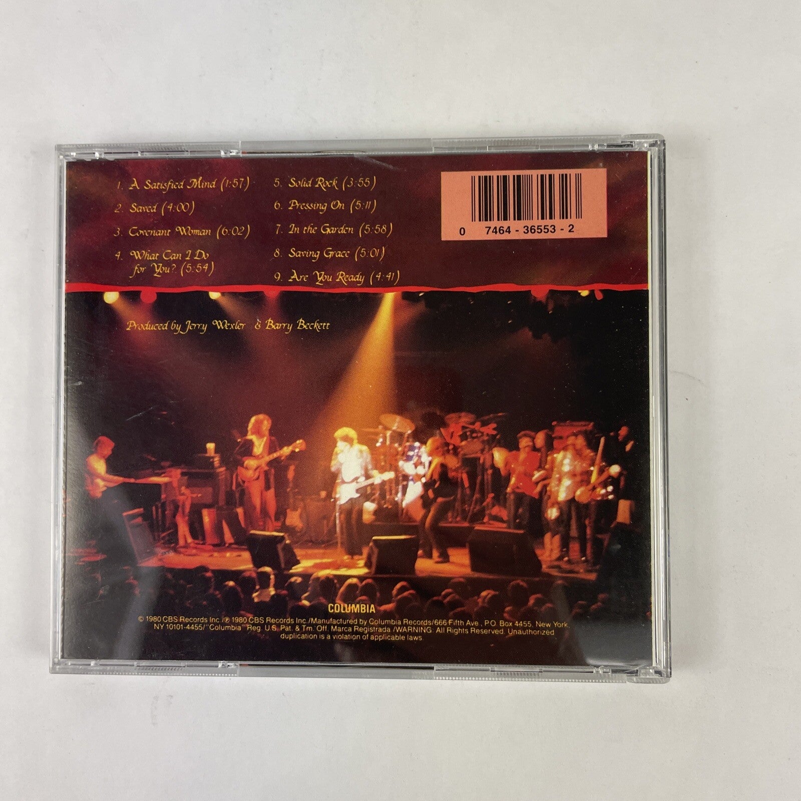 Bob Dylan - Saved CD Columbia (Ck 36533)    #16