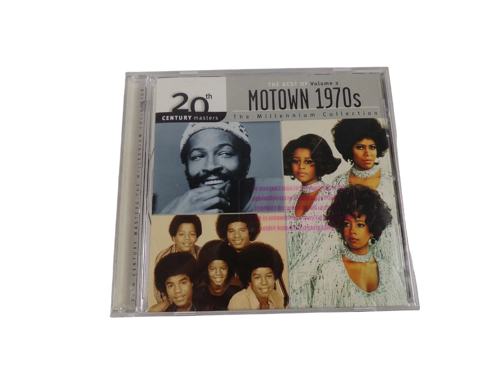 The Best Of Volume 2 Motown 1970s The Millennium Collection 20th Century CD#19