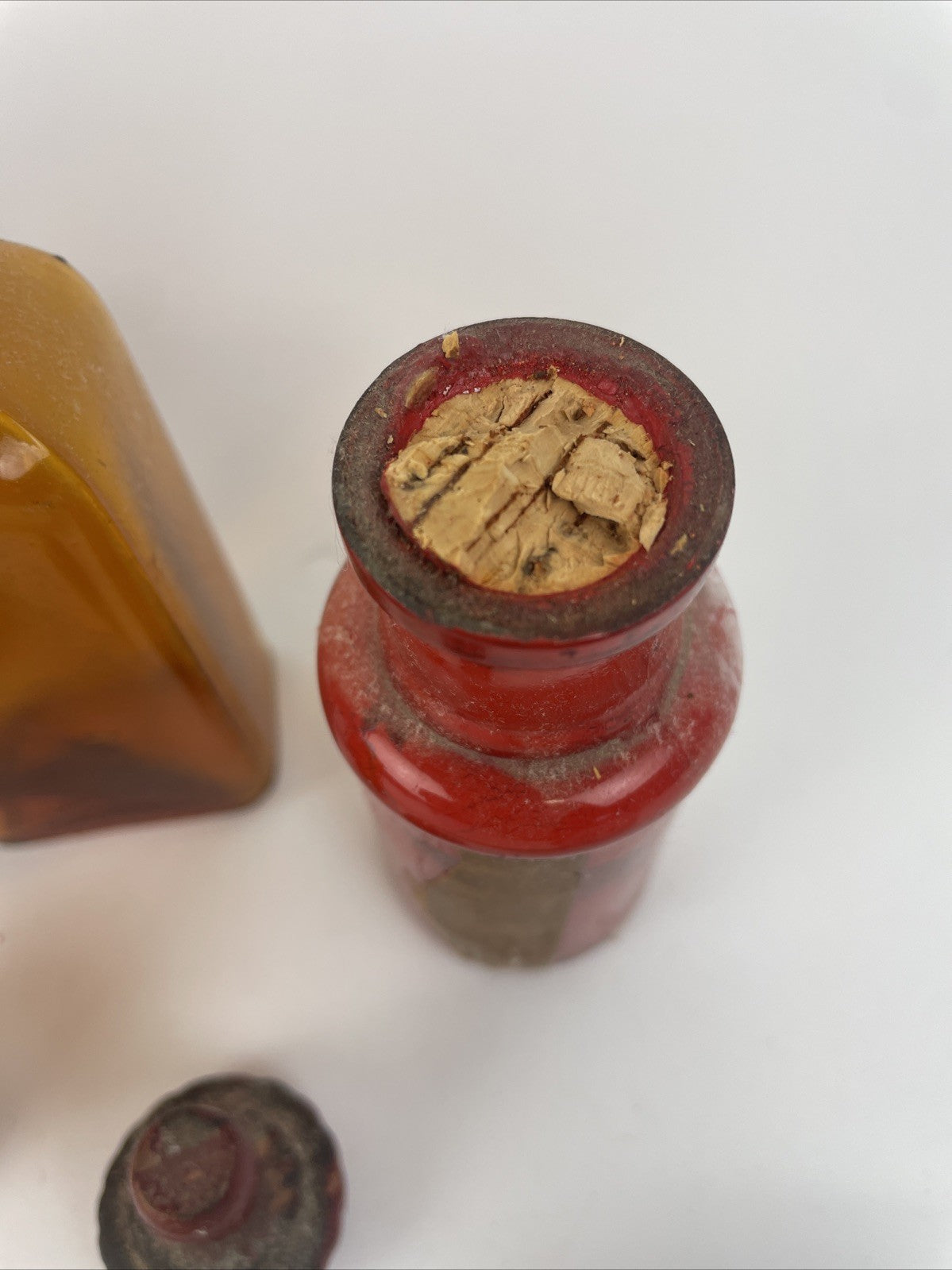 Antique & Vintage Apothecary Bottle Lot of 9 F Hoyte & Co Perfumers Philadelphia