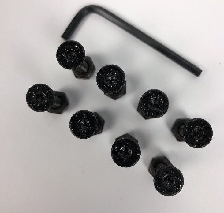 1” Skateboard Hardware By Grind King Grindking OEM  1” Allen Head Glitter Top