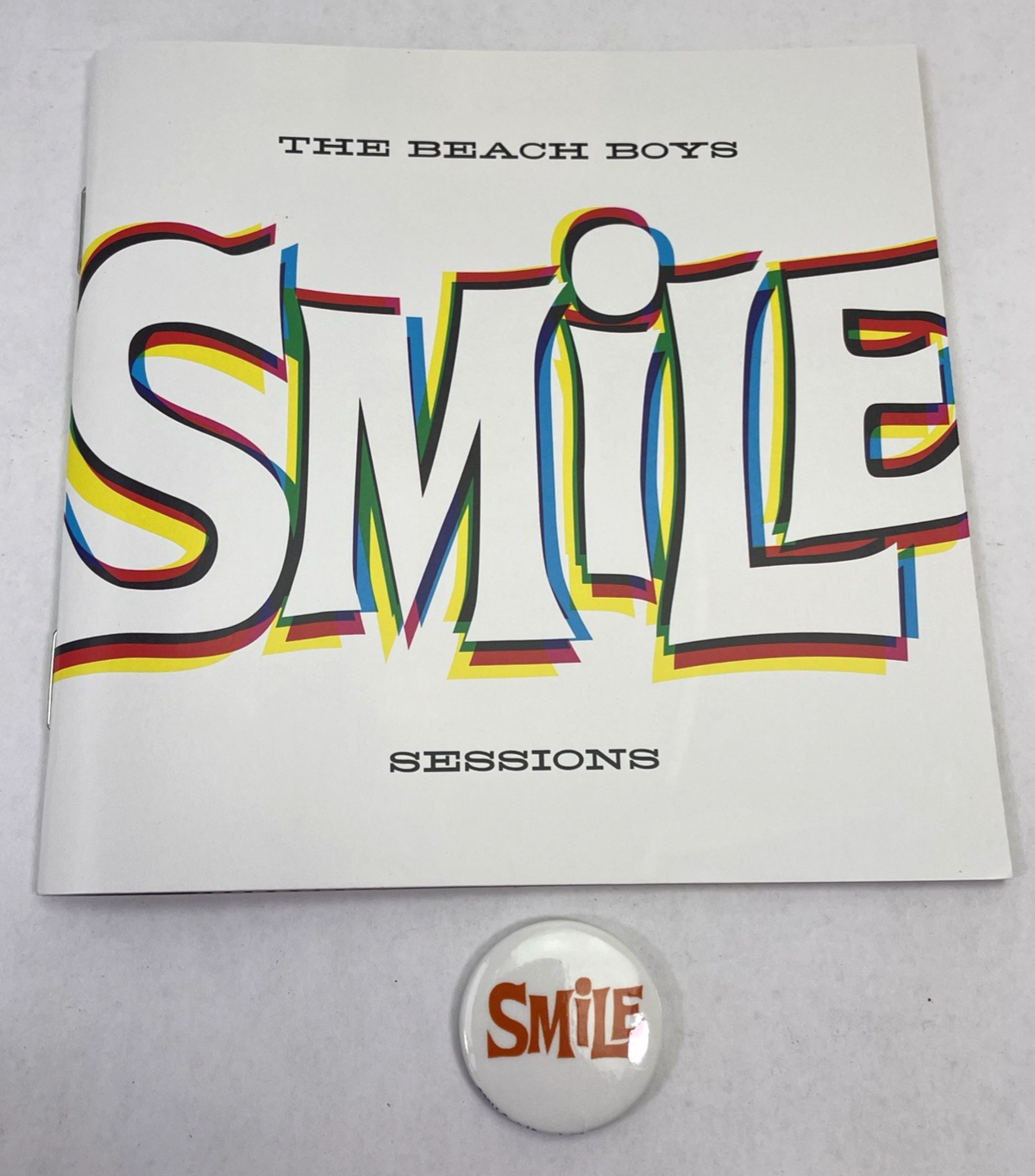The Beach Boys – Smile Sessions - 2 x CD Poster Pin 36 Page Book Box - Near Mint