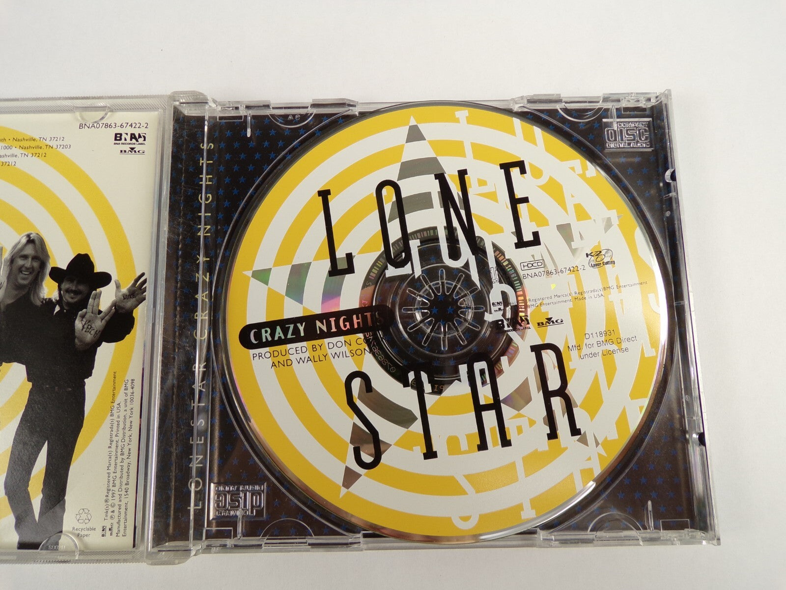 Lonestar Crazy Nighis Come Cryin To Me Say When Amie  CD#49