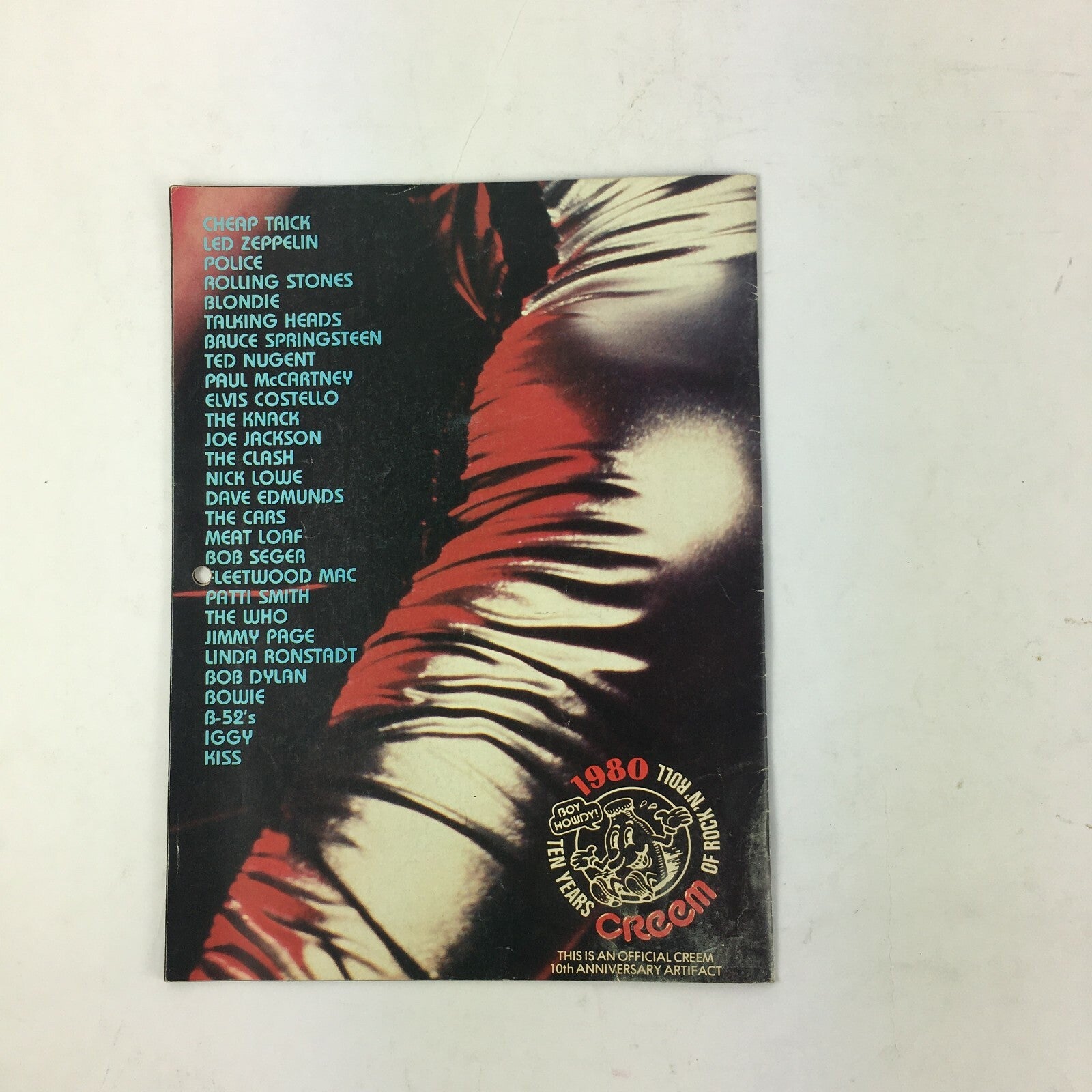 February 1980 Rock Faces the 80's Rock History Date Book Future Shock! JimmyPage