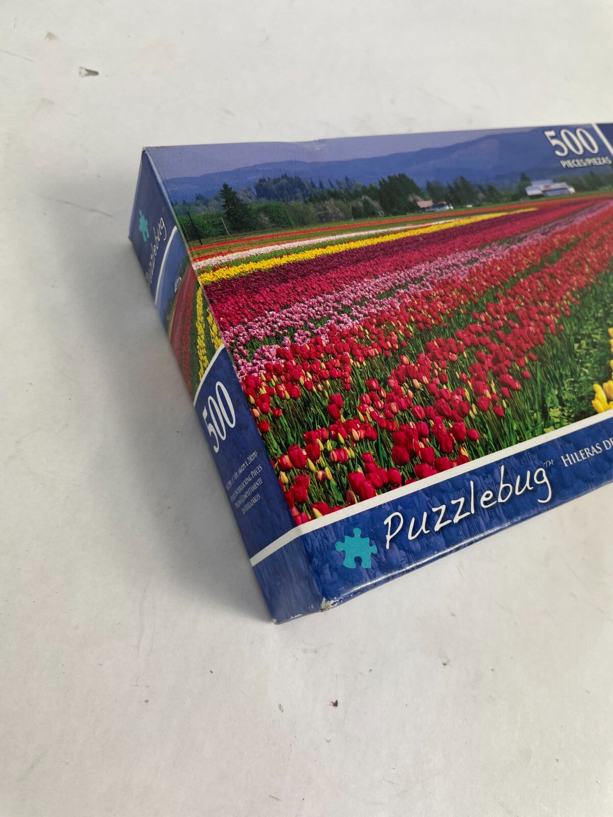 Puzzlebug Tulip Rows Mossyrock WA 500 Pieces