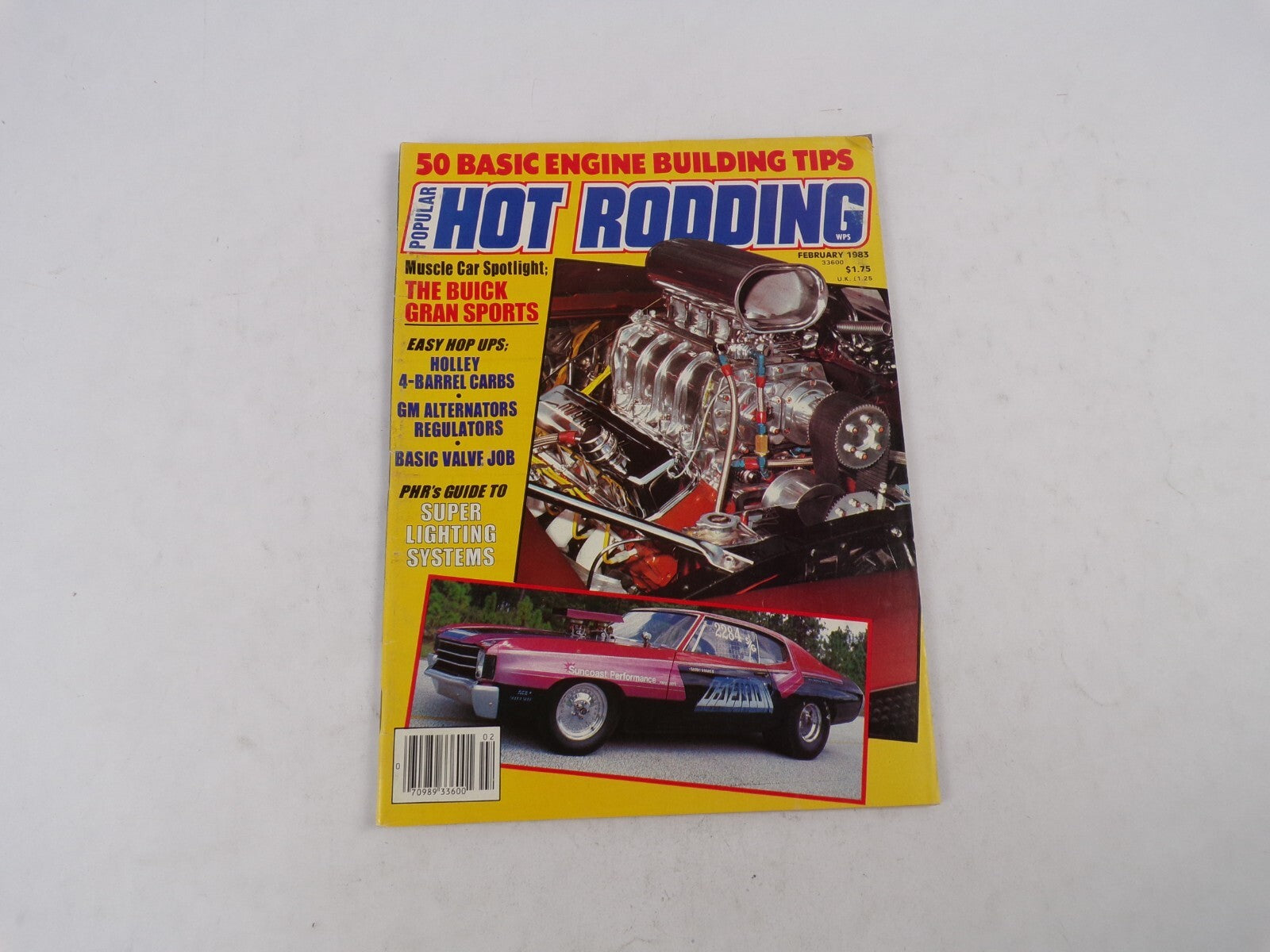 February 1983 Hot Rod Magazine 50 Basic Engine Building Tips Muscle Car Sportlig