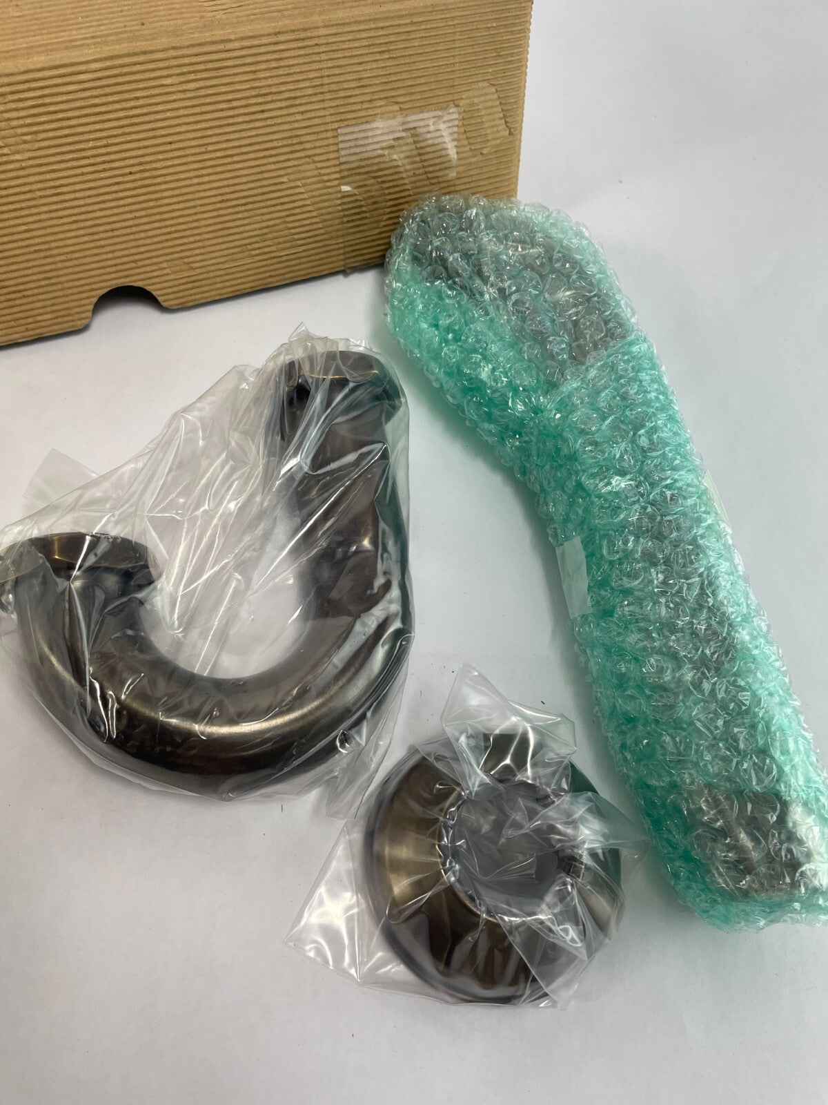 Rubinet 9DPT1TB Exposed P-Trap with Flange 9DBEPT1