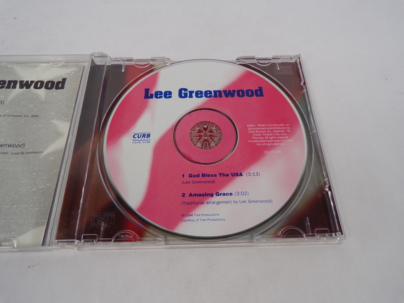 God Bless The USA Lee Greenwood Universal Songs Of Polygram International CD#70