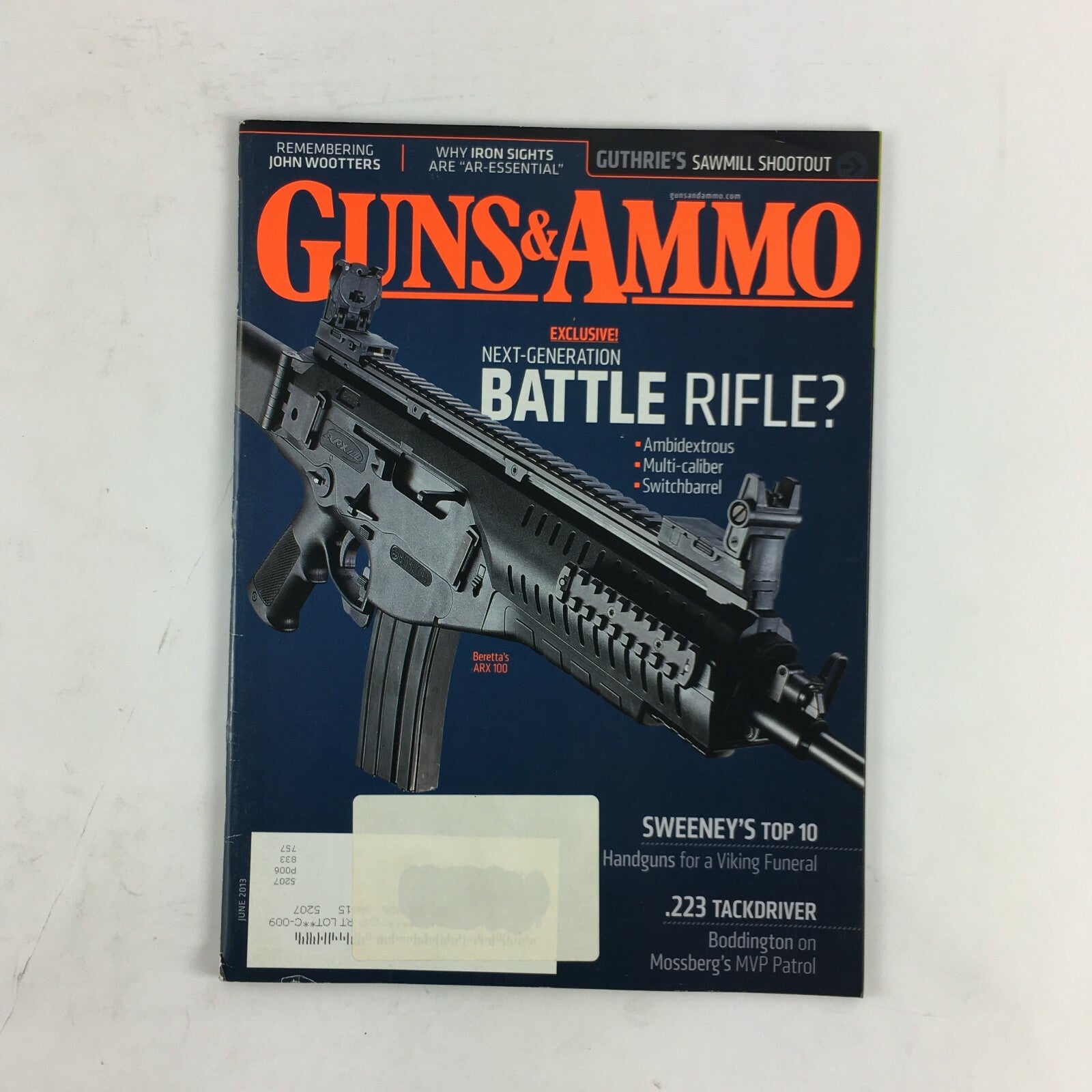 June 2013 Guns & Ammo Magazine Sweeney's Top 10 .223 Tackdriver John Wootters