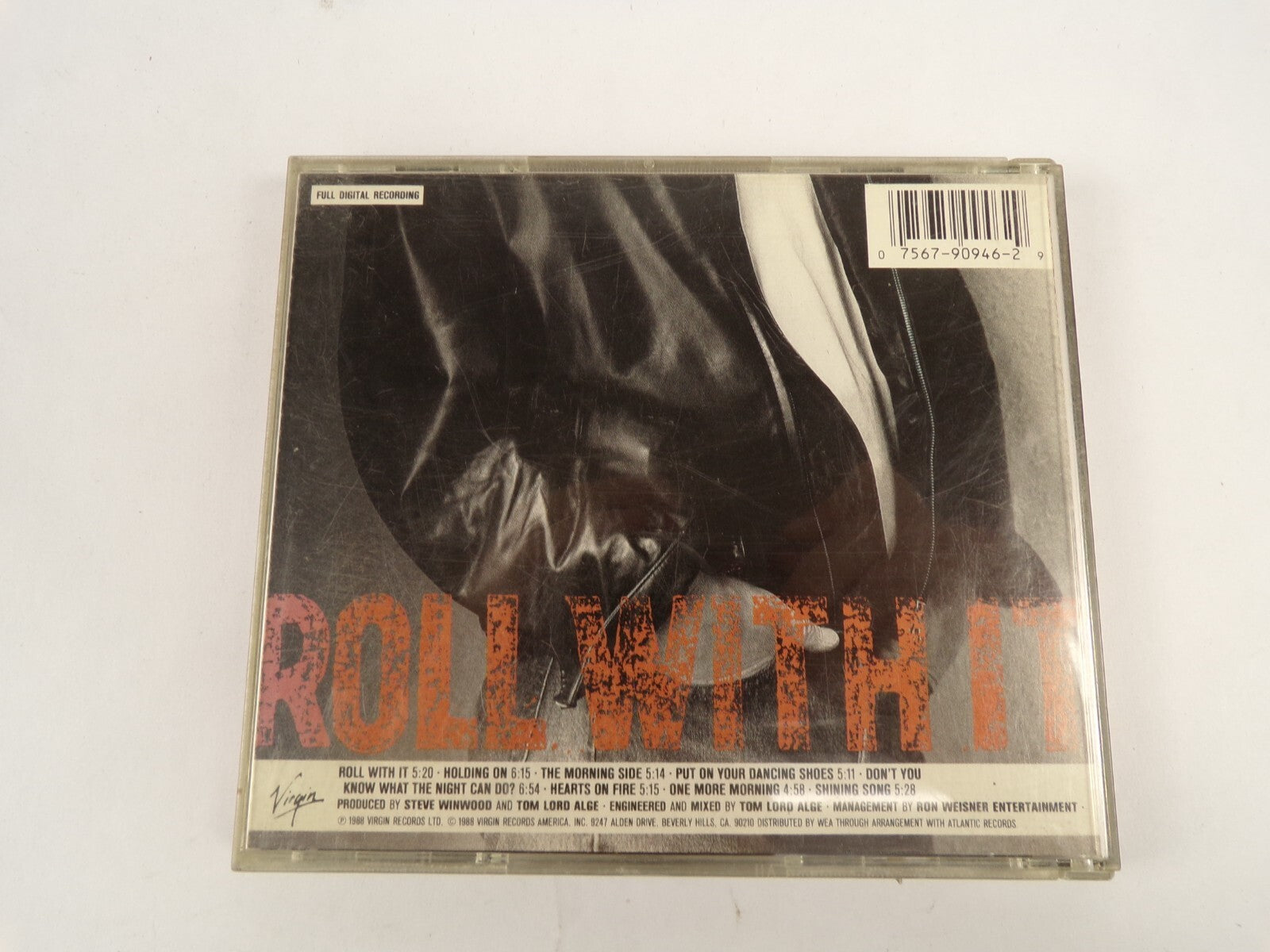 Winwood Roll With It Holding On The Morning Side Hearts On Fire CD#46