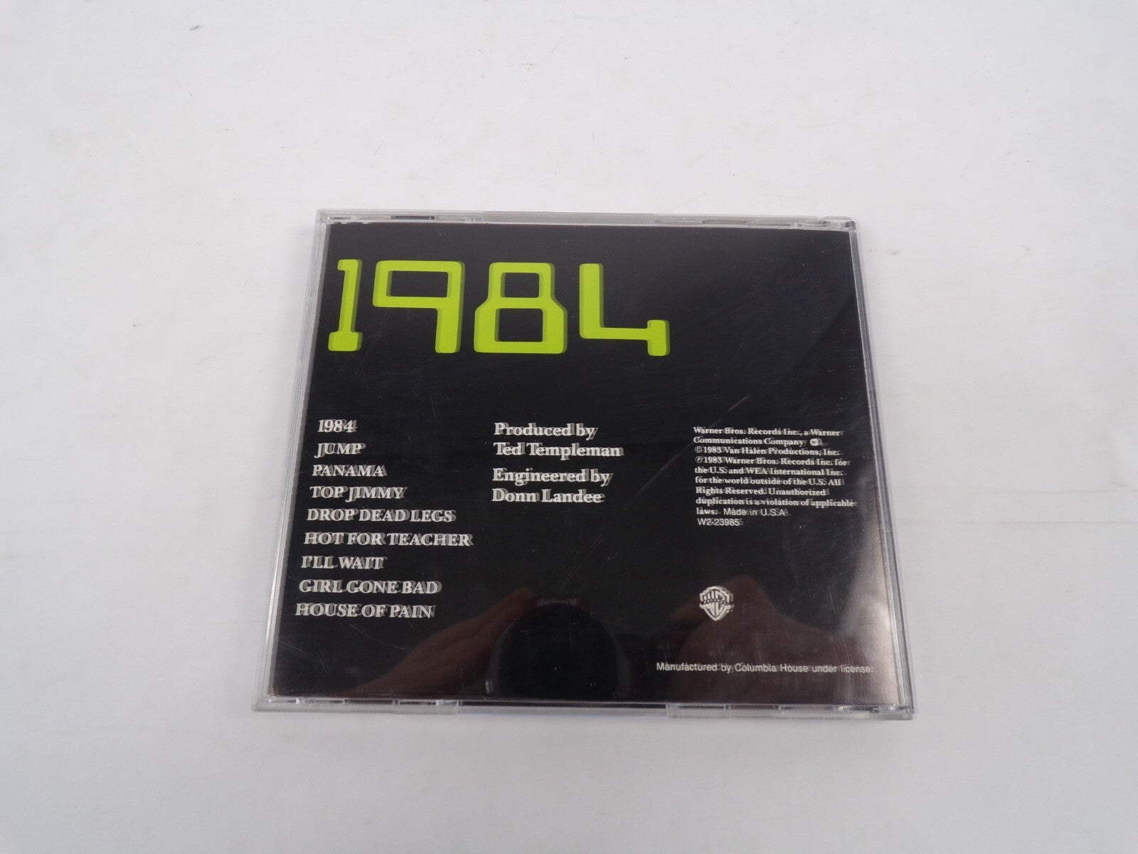 Van Halen 1984 Jump Panama Top Jimmy Drop Jimmy Drop Dead Legs Hot For CD#25