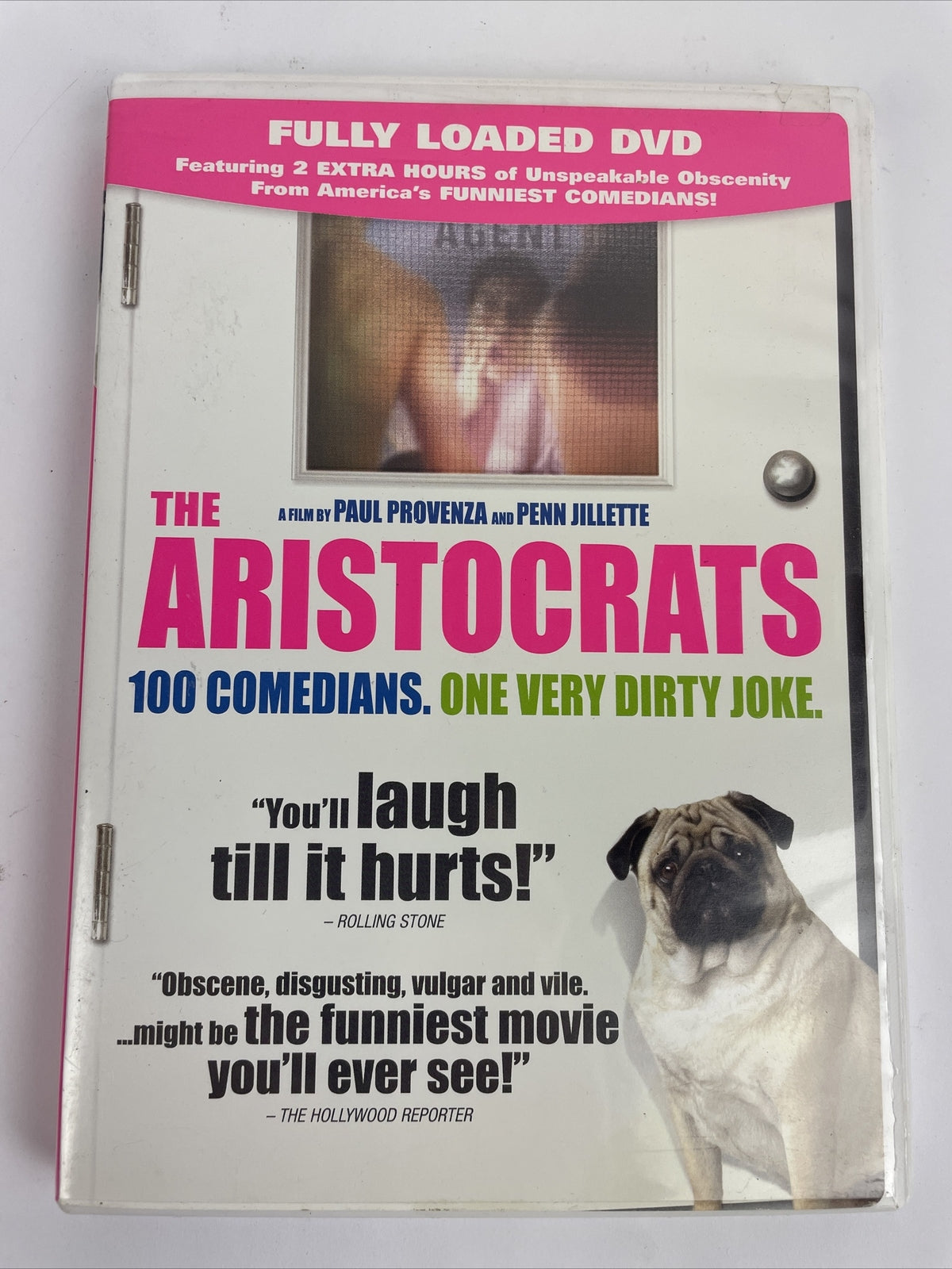 The Aristocrats [ DVD ] (1980) George Carlin Don Rickles Chris Rock - MINT Disc