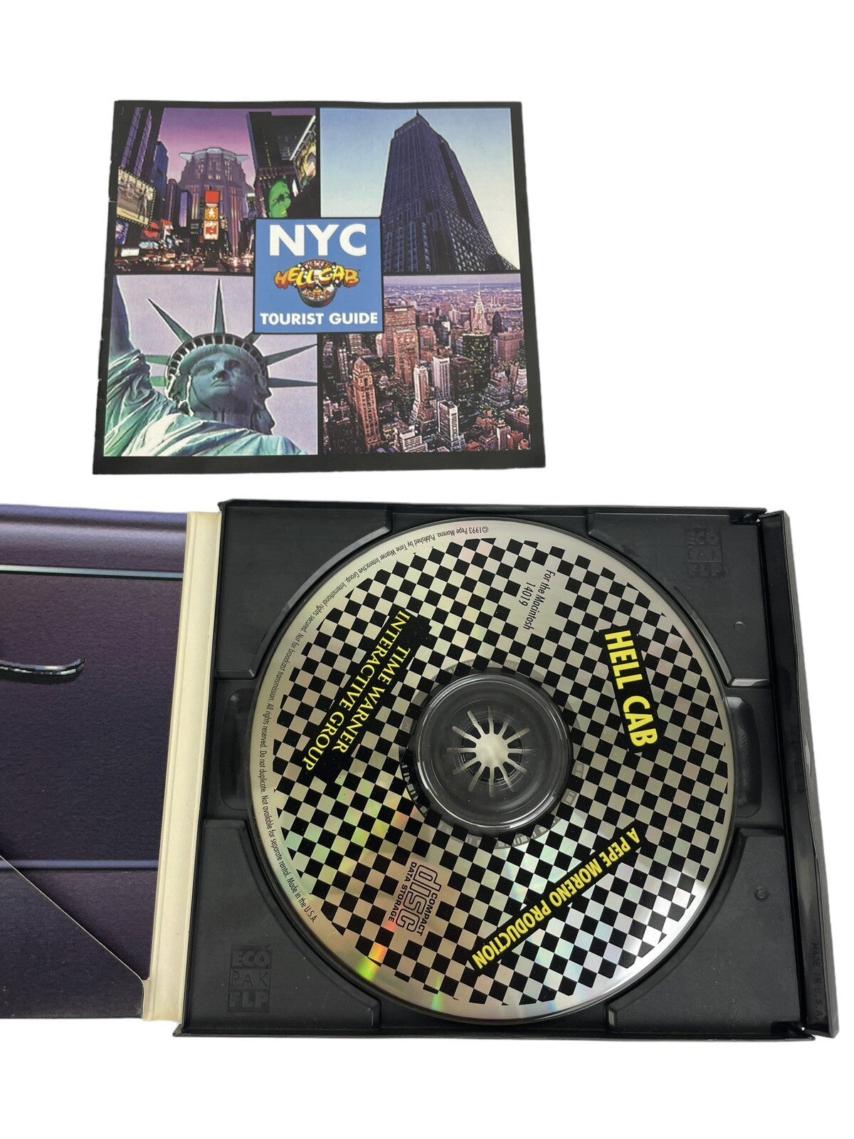 Hell Cab - PC - Racing Game - Checker Special Windows Complete CIB w/ Manual VGC