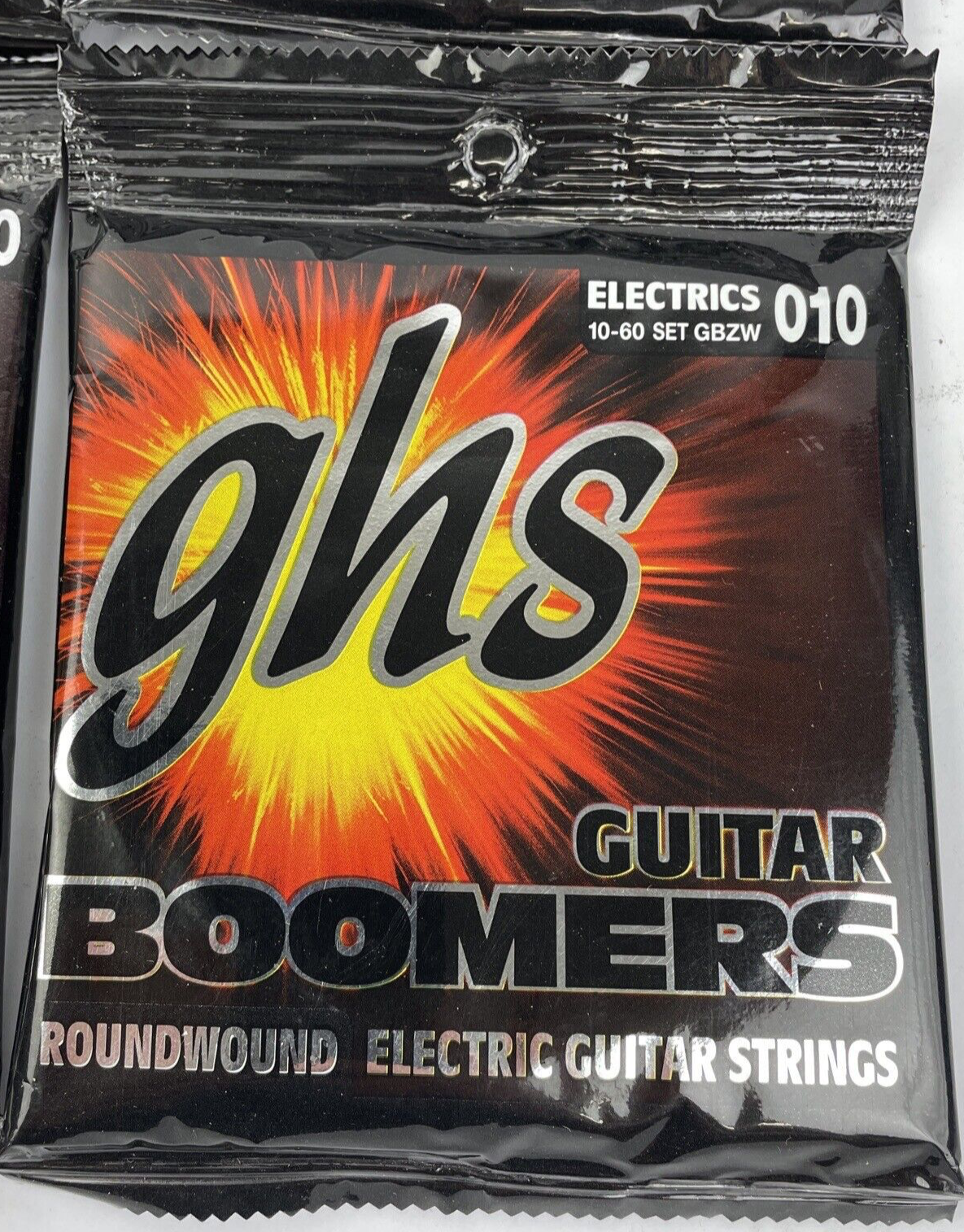 5 x Pack GHS GBZW Boomers Zakk Wylde Roundwound Electric Guitar Strings (10-60)