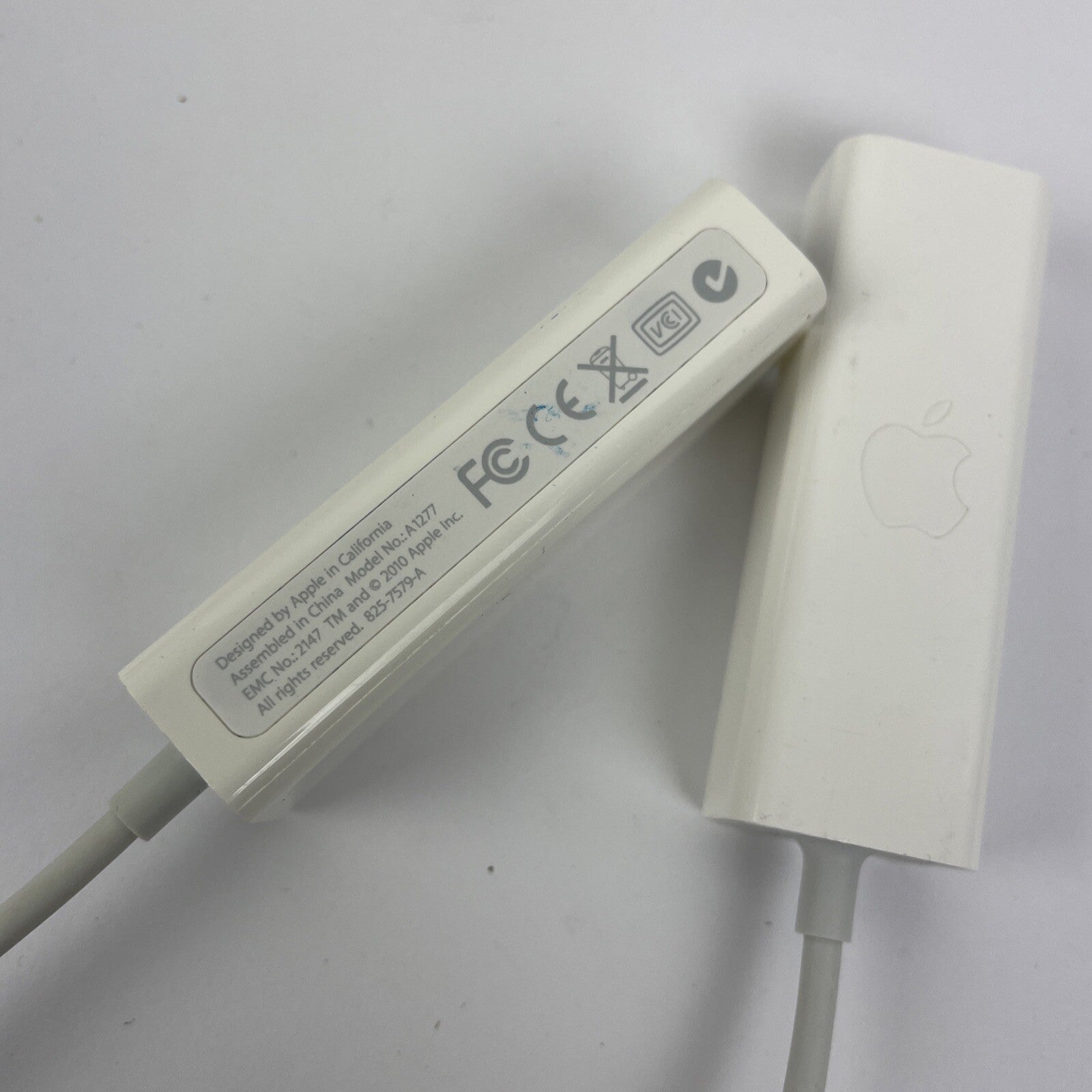 Lot 0f 2 x Genuine Apple - A1277 USB Ethernet Adapter for Apple Macbooks - VGC