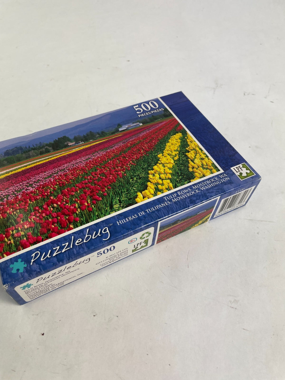 Puzzlebug Tulip Rows Mossyrock WA 500 Pieces