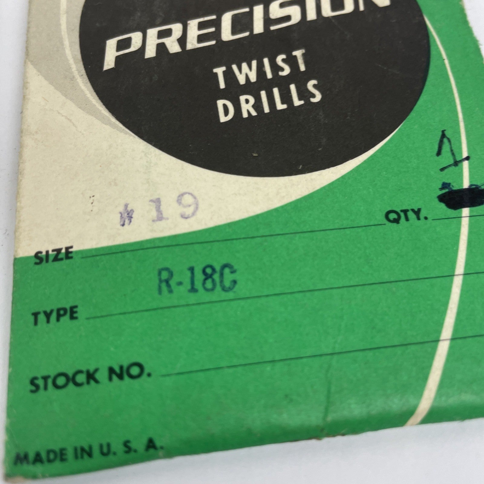 Vintage LOT OF 20 NEW Twist Drill DRILL BITS CARR LANE , Precision Twist Co. USA
