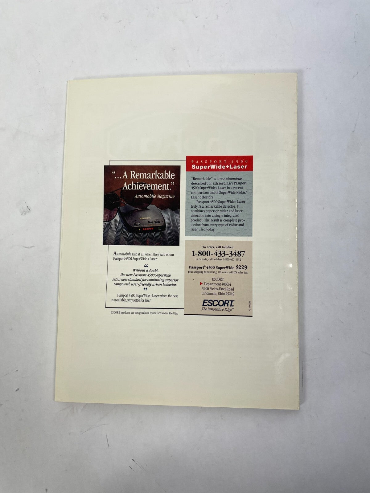 January 1994 Porsche Panorama Magazine Key Porsche Players inthe Supercar series