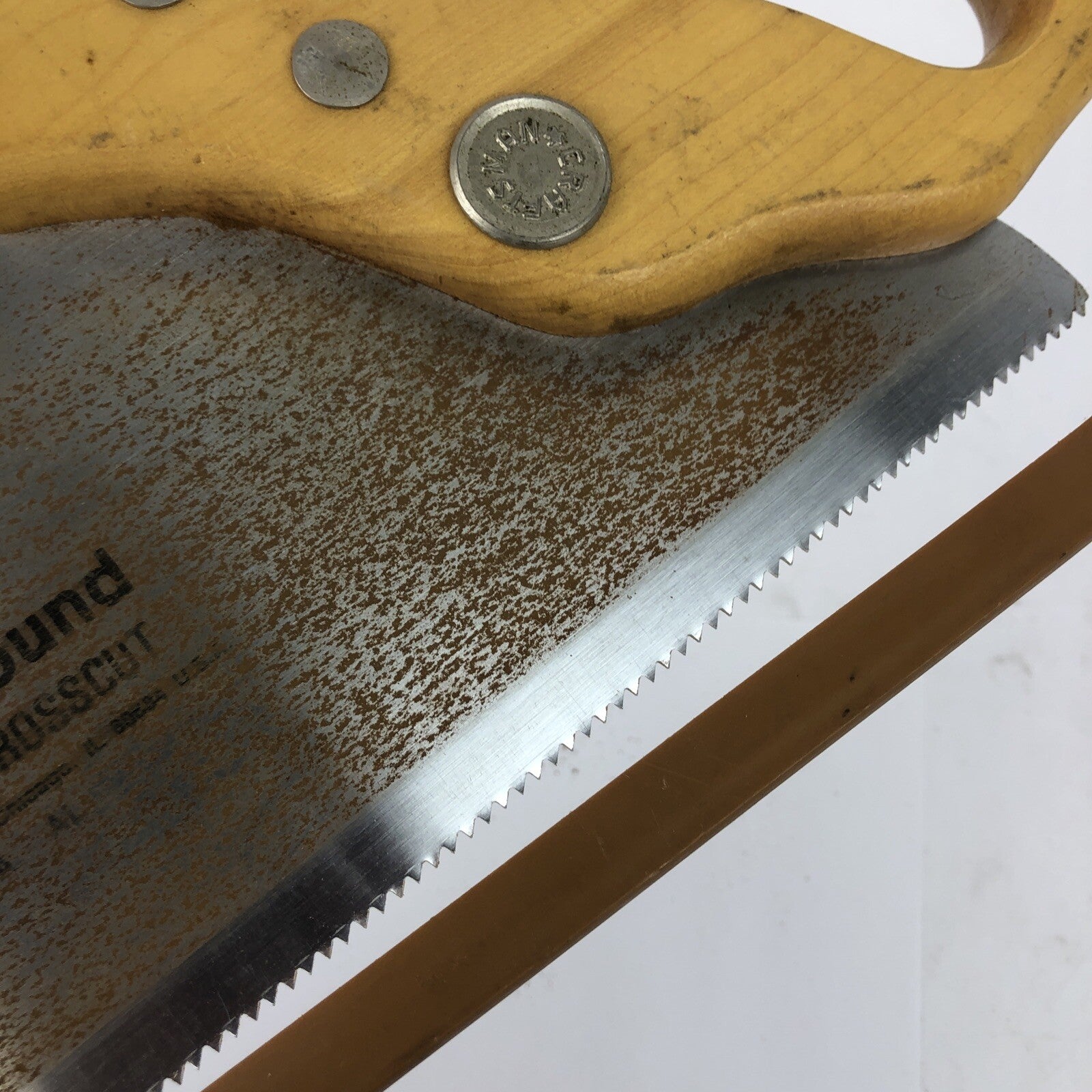 NOS Craftsman Kromedge 36215 Hand Saw 10pt Fine Crosscut 26" Blade 1979
