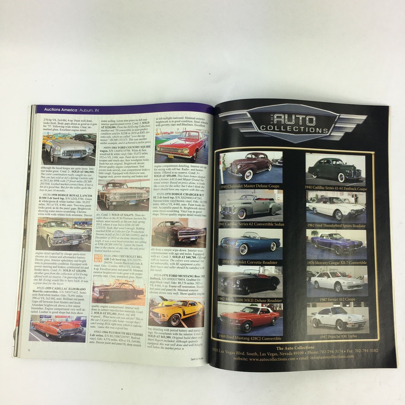 December 2013 Sports Car Market Magazine Jim Schrager Buoyant Bond Market