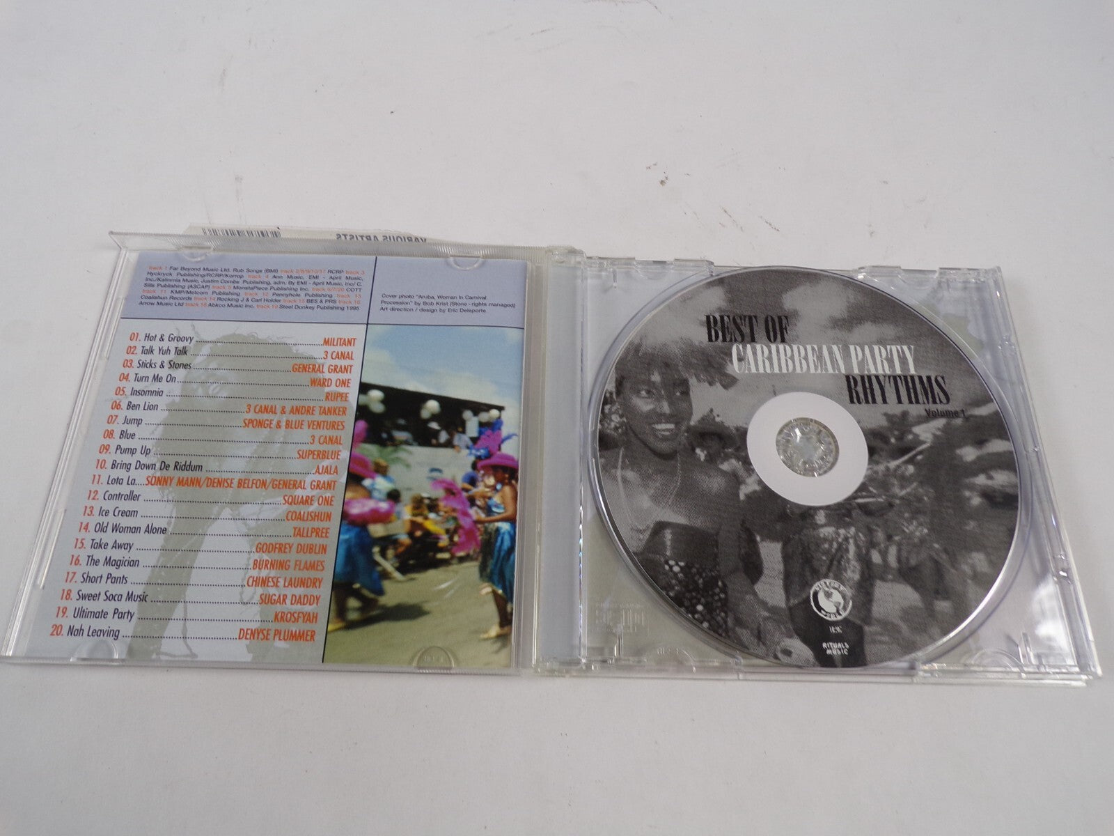 Best Of Caribbean Party Rhythms Andre Tanker Superblue Ajala Square One CD#61